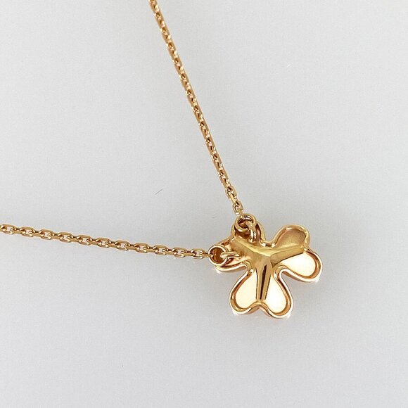 Van Cleef & Arpels Frivole mini VCARP7S800 Rose gold Ruby Necklace - Picture 2 of 14